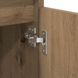 Sideboard Artisan Oak 60 x 35 x 70 cm Engineered Wood and Iron 881219