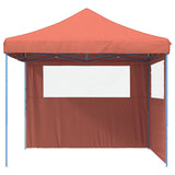 Party Tent Folding Terracotta 292 x 292 x 315 cm Oxford Fabric 42023560