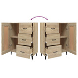 Sideboard Sonoma Oak 69.5x34x90 cm Engineered Wood 812234