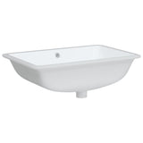 Bathroom Sink White 60x40x21 cm Rectangular Ceramic 153728