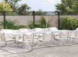 Clear Tarpaulin with Eyelets 5x8 m Polyethylene 4018570