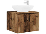 Bathroom Cabinet Set 5 pcs Old Wood Engineered Wood 3406477