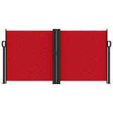 Retractable Side Awning Red 120x1000 cm 4004702