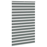 Zebra Blind Dark Grey 150x230 cm Fabric Width 145.9 cm Polyester 4014193
