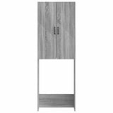 Toilet Cabinet HAARLEM Grey Sonoma 66 x 25.5 x 190 cm 896921