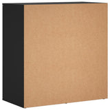 Sideboards 2 pcs Black 79x38x80 cm Engineered Wood 3276603