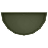 Planter Olive Green 120 x 60 x 35 cm Steel 883685