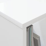 Magazine Rack 2 pcs White 35 x 30 x 45 cm 890969