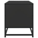 TV Cabinet Black 80x34.5x40 cm Engineered Wood and Metal 848809