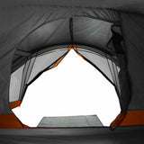 Family Tent Cabin 6-Person Grey Waterproof 94748