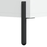 Highboard White 69.5x31x115 cm Engineered Wood 828308