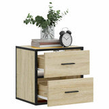 ZNTS Wall-mounted Bedside Cabinet Sonoma Oak 40x31x39.5 cm 848726