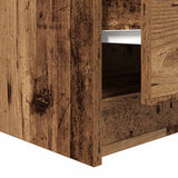 Coffee Table with Drawers Old Wood 70.5x70x40 cm 3328415