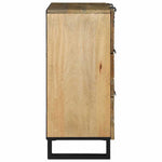 Sideboards 2 pcs Brown 60 x 33.5 x 75 cm Solid mango wood 3310040