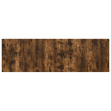 Wall-Mounted Headboard HOORN Smoked Oak Engineered Wood 897390