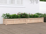 Garden Planter 180x31x31 cm Solid Wood Pine 837494