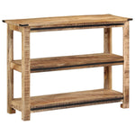Console Table 100x35x75 cm Solid Wood Mango 374055