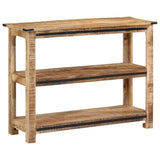 Console Table 100x35x75 cm Solid Wood Mango 374055