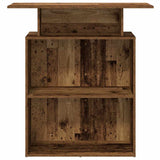 Reception Desk Old Wood 100x40x104 cm Engineered Wood 859058