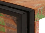 Wine Rack Brown 120 x 45 x 33 cm Solid Reclaimed Wood 4104765