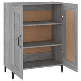 Sideboard Grey Sonoma 69.5x34x90 cm Engineered Wood 817343