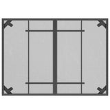 Garden Dining Set Anthracite Metal Mesh Large Foldable 3211821