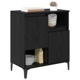 Sideboard Black Oak 60 x 35 x 70 cm Engineered Wood 881262