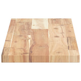 Floating Shelves 2 pcs 100x20x2 cm Untreated Solid Wood Acacia 3279348