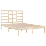 Bed Frame without Mattress Solid Wood 140x200 cm 3105795