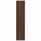 Highboard Brown Oak 40x41x185 cm Engineered Wood 3281672