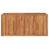 Garden Raised Bed 150x50x70 cm Solid Teak Wood 48974