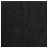 Rug HUARTE Short Pile Soft and Washable Black 240x240 cm 375120