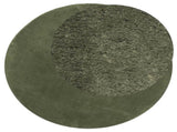 Rug HUARTE Short Pile Soft and Washable Forest Green 120 cm 375105