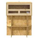 Terrarium Brown 60 x 30 x 80 cm OSB 3397895