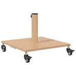 Outdoor Umbrella Base Light wood 45 x 45 x 31 cm Steel 42010366