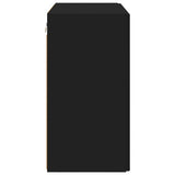 TV Wall Cabinet Black 59.5 x 31 x 60 cm Engineered Wood 892350