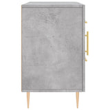 Sideboard Concrete Grey 100x36x60 cm Engineered Wood 828160