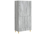 Cabinet Set 2 pcs 66 x 34.5 x 95 cm Engineered Wood 3416535