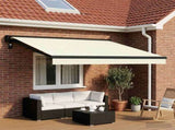 Awning Replacement Fabric Cream 450 x 300 cm Polyester 3444199