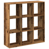 Room Divider Bookcase Old Wood 102x29x103,5 cm Engineered Wood 858046