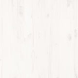 Bed Frame without Mattress White 120x190 cm Small Double Solid Wood 3104189