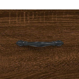 Highboard Brown Oak 69.5x34x180 cm Engineered Wood 3189508