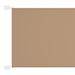 Vertical Awning Taupe 140x420 cm Oxford Fabric 148411