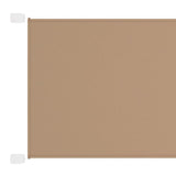 Vertical Awning Taupe 140x420 cm Oxford Fabric 148411