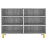 Sideboard Grey Sonoma 103.5x35x70 cm Engineered Wood 813183