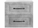 Wall-Mounted Bedside Cabinet Concrete Grey 34.5 x 33 x 40 cm 899321