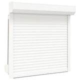Roller Shutter Aluminium 100x100 cm White 144966