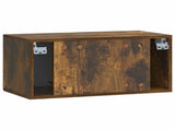 Wall-Mounted TV Cabinet Smoked Oak 59.5 x 31 x 30 cm 898030