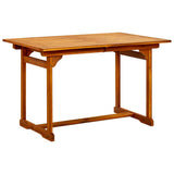 Garden Dining Set Natural Wood Solid Acacia wood Medium 3079646