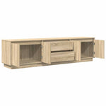 TV Cabinet with LED Lights Sonoma Oak 193.5x41x50 cm 3328437